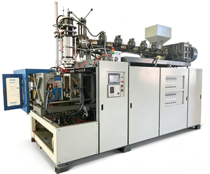 90 Screw Semi-automatic Fully Hydraulic 1-station 1-cavity Blow Molding Machine, Can Produce Plastic Barrels Up To 25 Liters