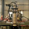 90 screw semi-automatic fully hydraulic dual-station single-chamber blow molding machine, can produce plastic barrels up to 20 liters