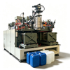 90 screw semi-automatic fully hydraulic dual-station single-chamber blow molding machine, can produce plastic barrels up to 20 liters