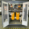 70-screw double-station 2-chamber electric semi-hydraulic fully automatic blow molding machine, can produce up to 1L plastic bottles