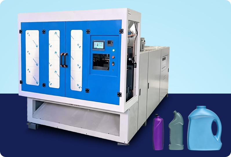bottles-of-daily-chemical-packaging-blow-molding-machine